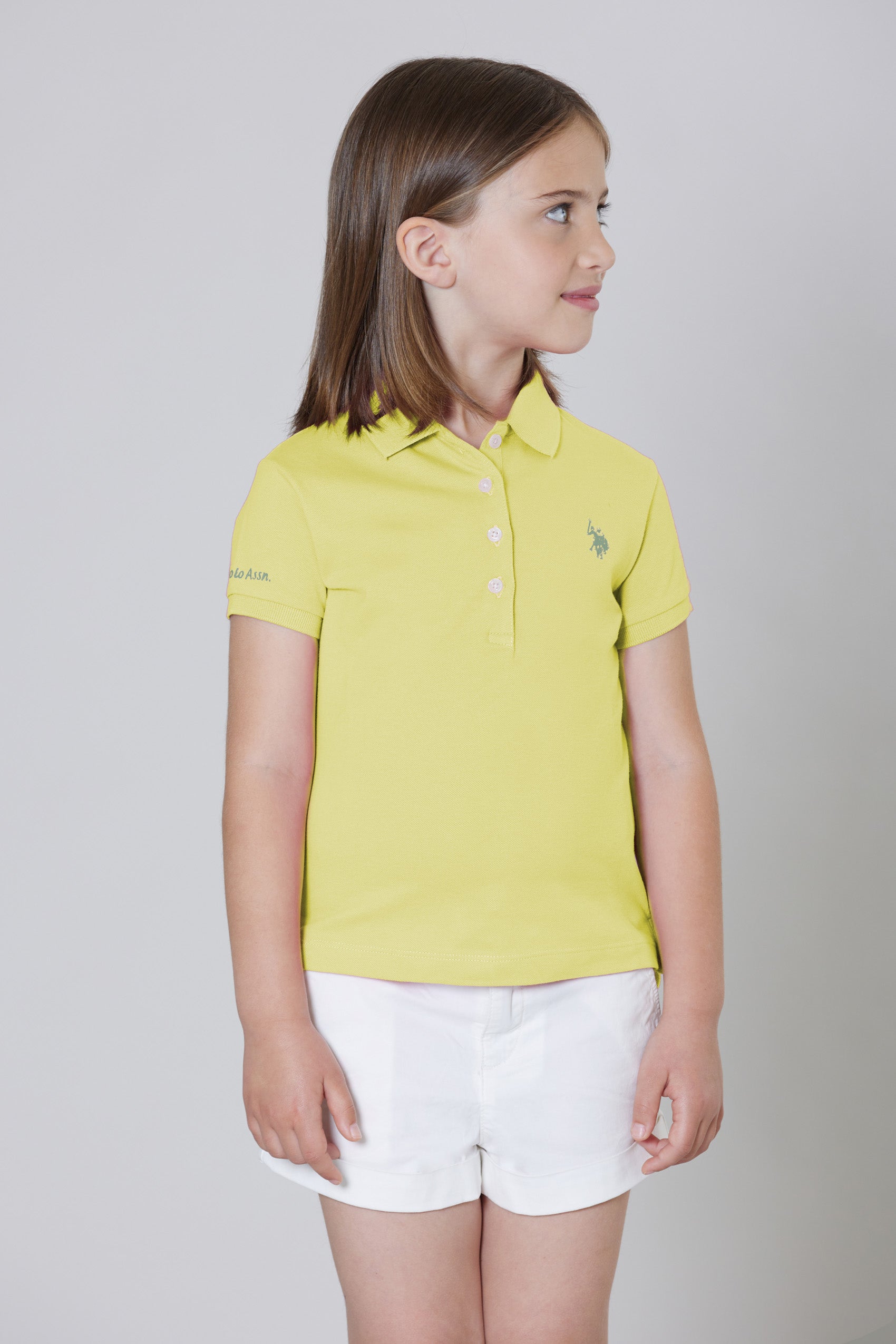 Polo shirt a maniche corte in cotone micropiquet stretch