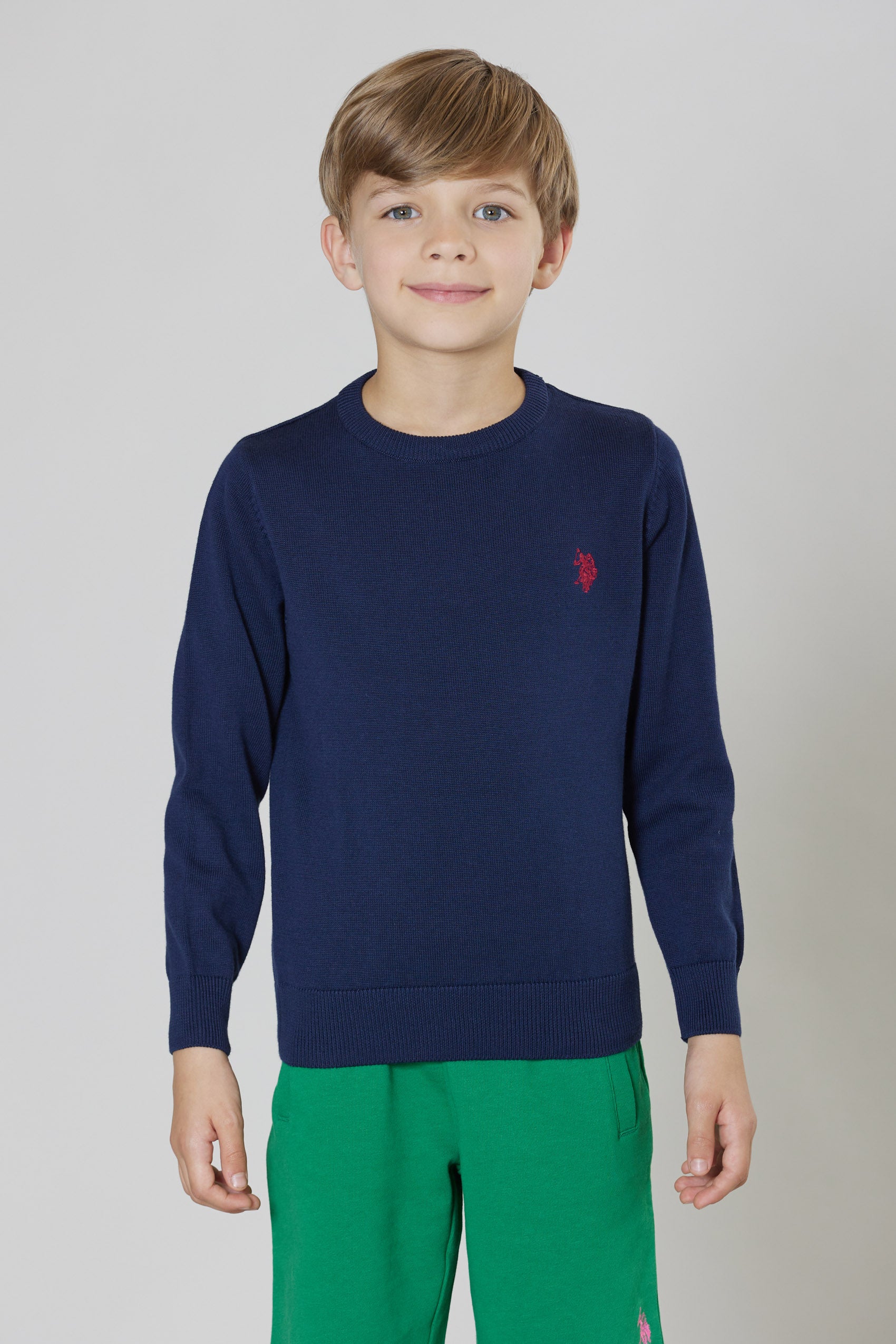 Maglia girocollo in cotone leggero