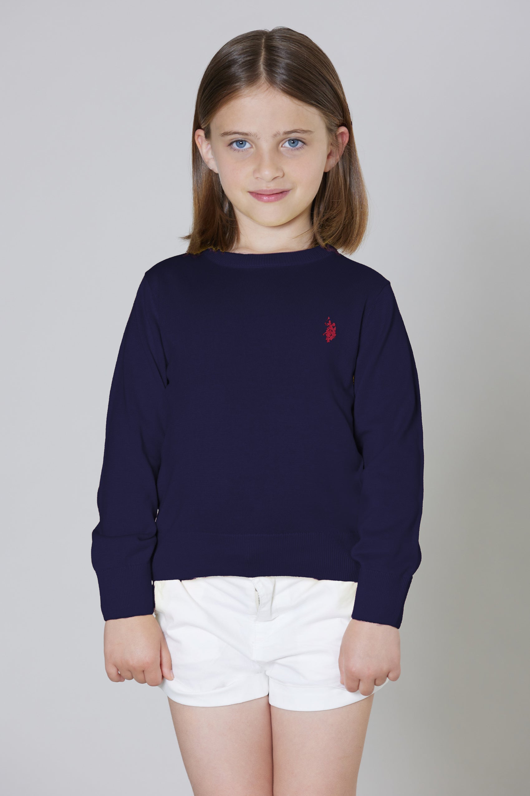 Maglia girocollo in cotone leggero