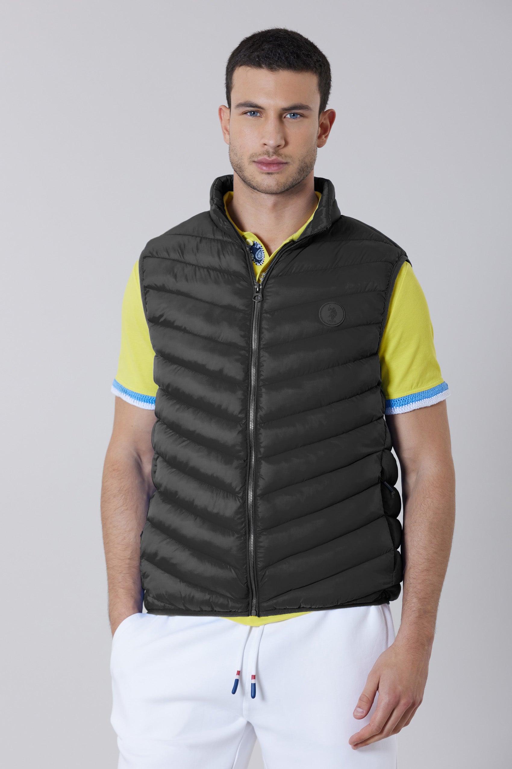 Gilet ultra light full zip in nylon