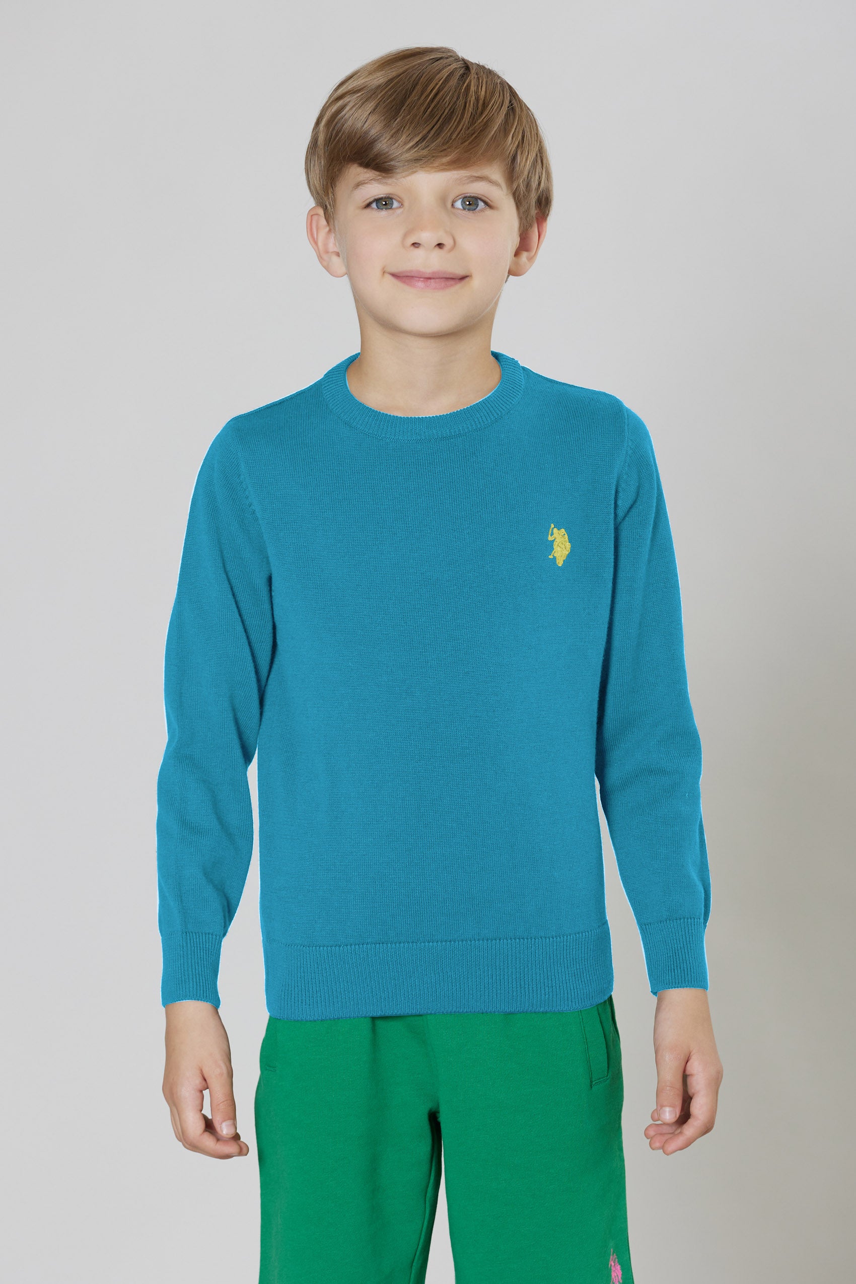 Maglia girocollo in cotone leggero