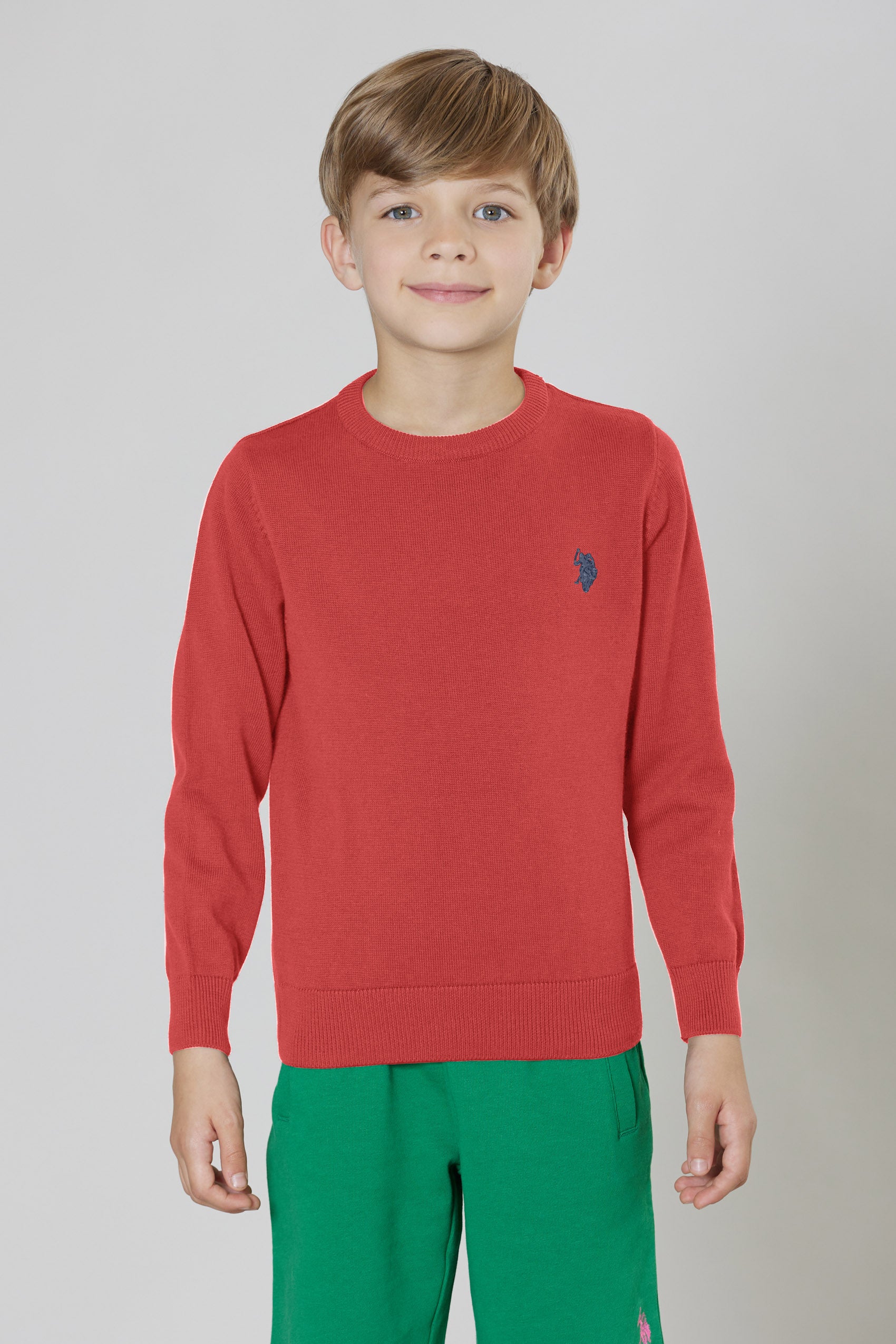 Maglia girocollo in cotone leggero