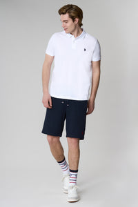 Polo shirt a maniche corte in cotone piquet