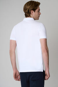 Polo shirt a maniche corte in cotone piquet