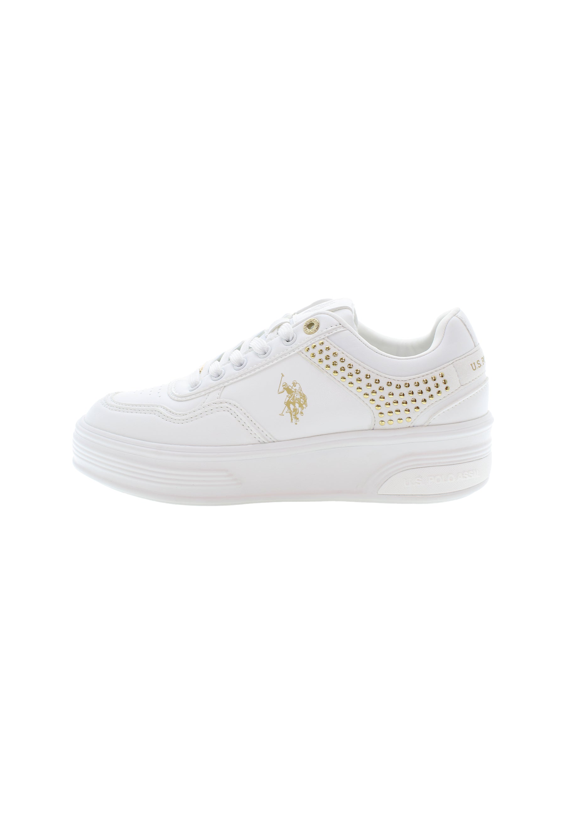 Snaeker donna con strass U.S. Polo Assn.
