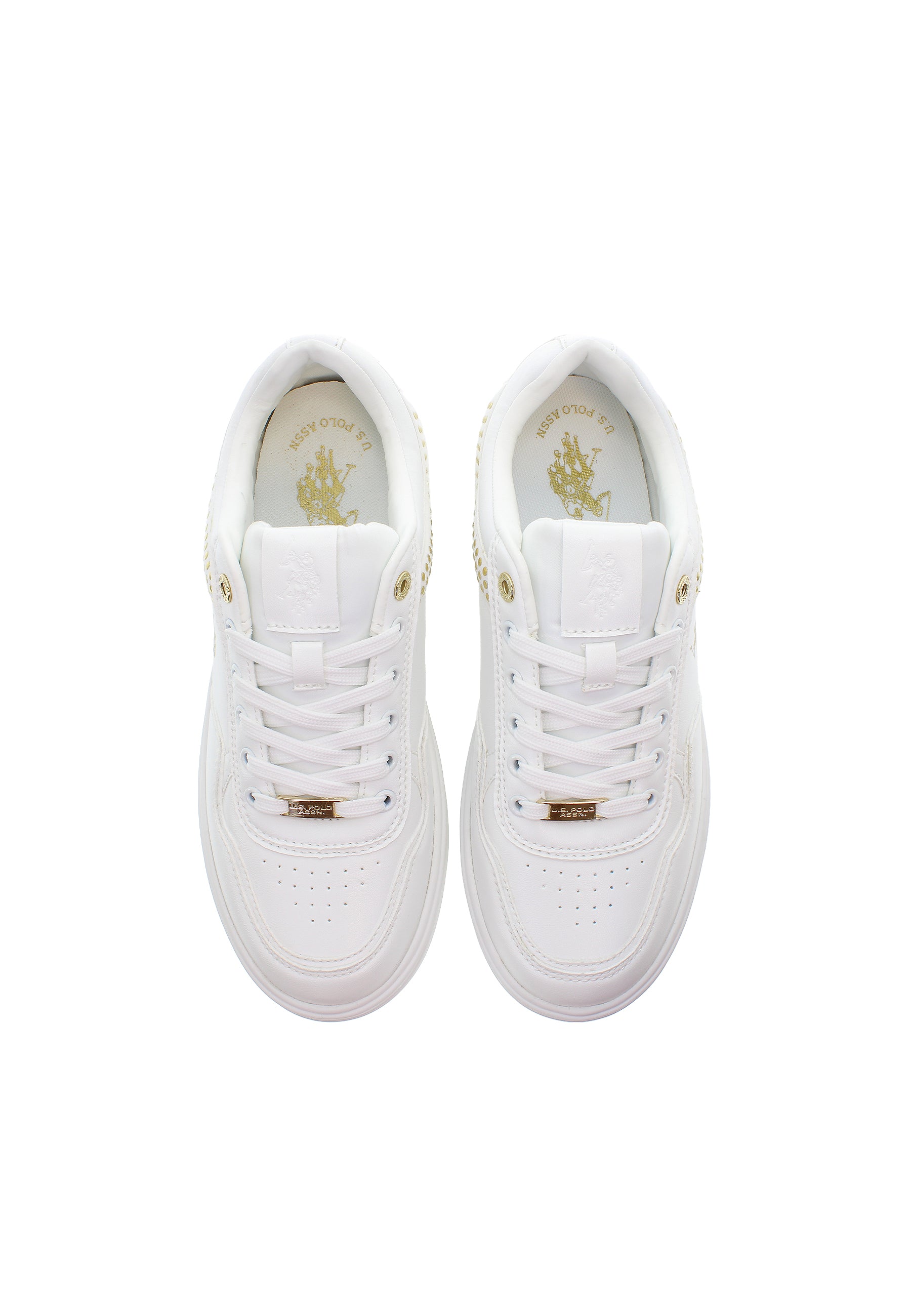 Snaeker donna con strass U.S. Polo Assn.