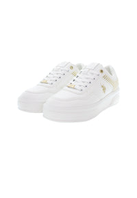 Snaeker donna con strass U.S. Polo Assn.