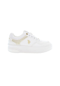 Snaeker donna con strass U.S. Polo Assn.