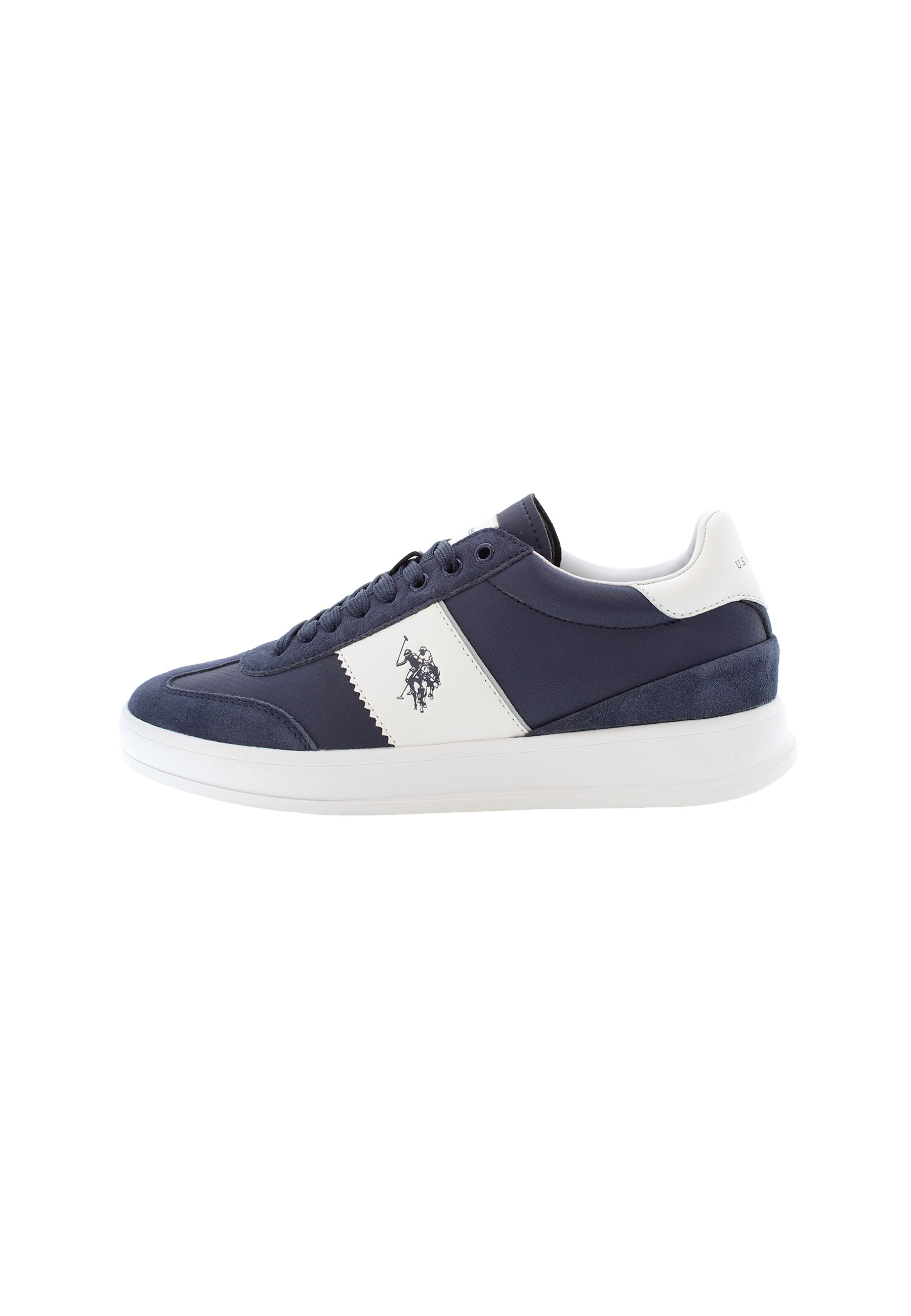 Sneaker da uomo in poliuretano e suede U.S. Polo Assn.