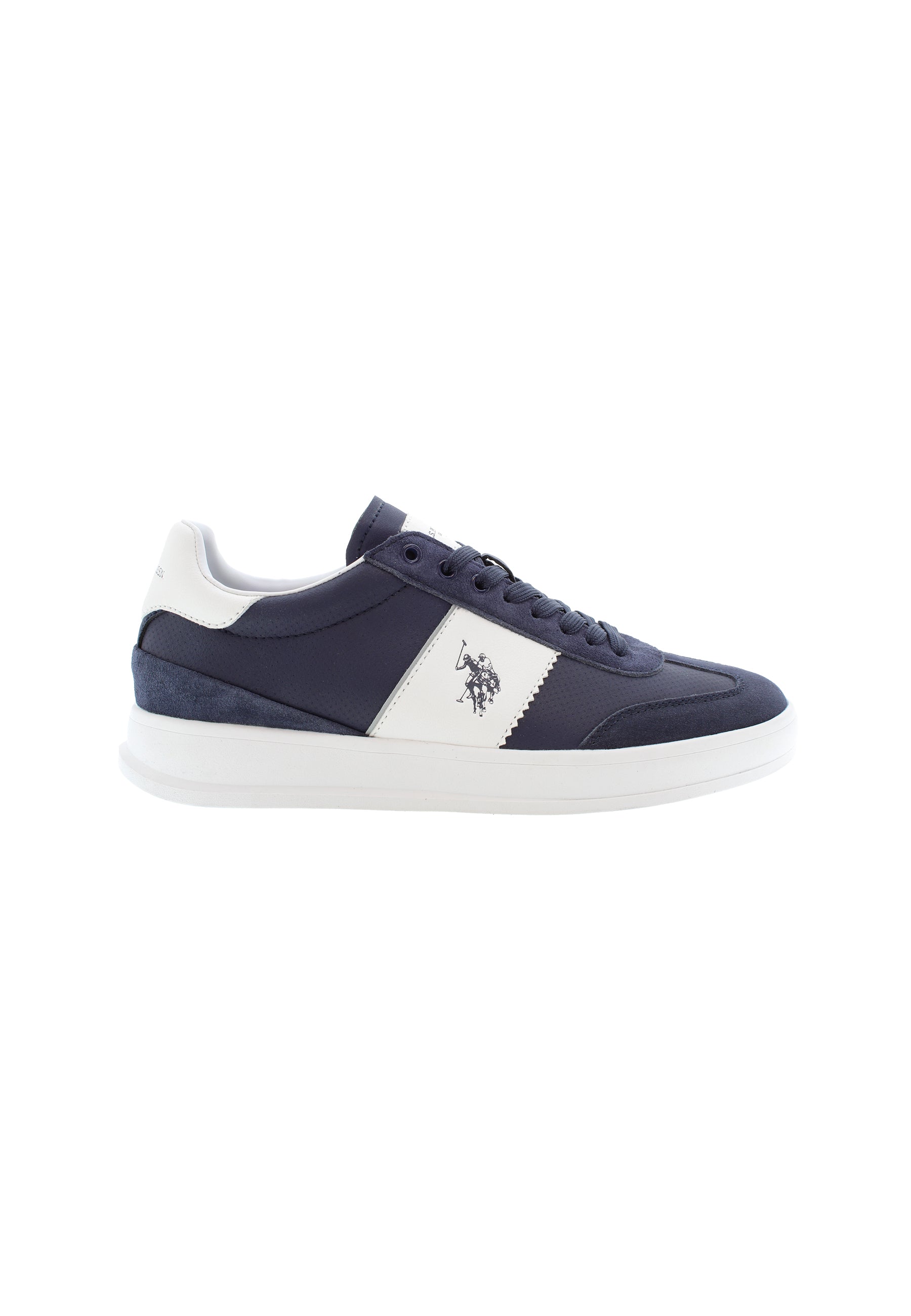 Sneaker da uomo in poliuretano e suede U.S. Polo Assn.