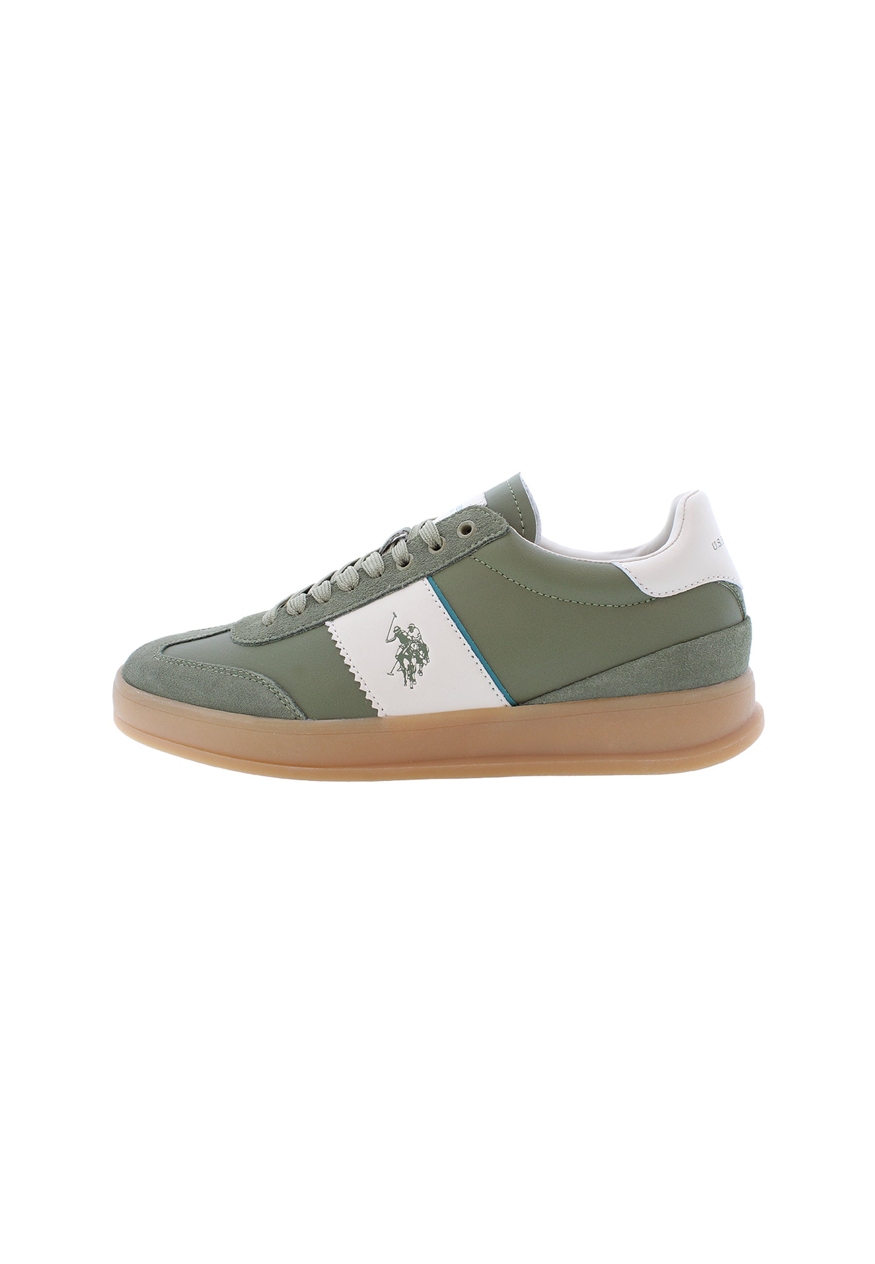 Sneaker da uomo in poliuretano e suede U.S. Polo Assn.