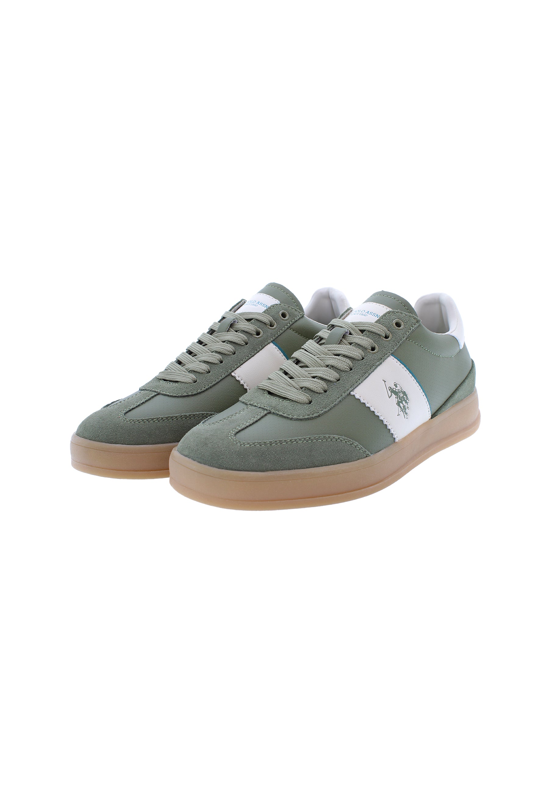 Sneaker da uomo in poliuretano e suede U.S. Polo Assn.