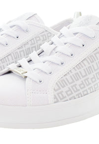Sneaker da donna in tessuto con stampa U.S. Polo Assn.