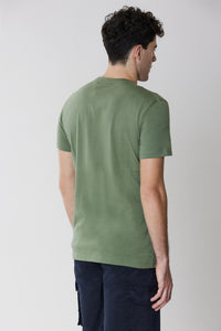 T-shirt a maniche corte in cotone jersey con stampa vintage U.S. Polo Assn.
