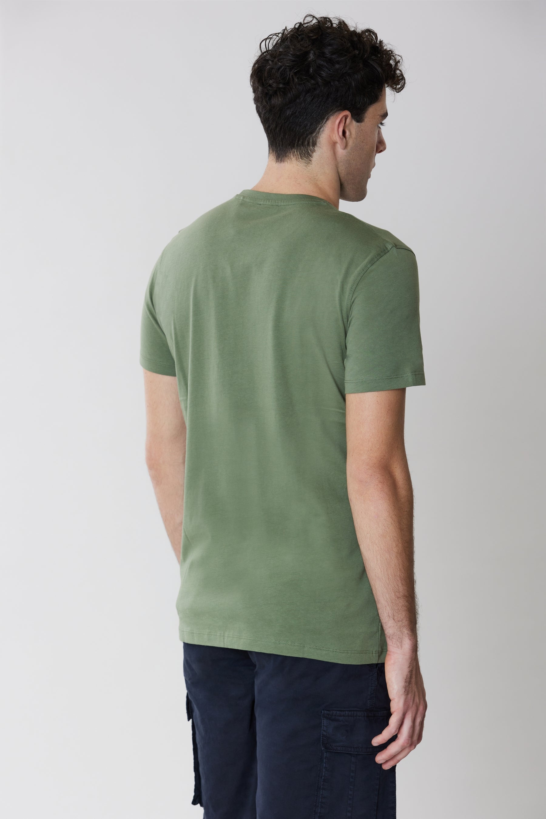 T-shirt a maniche corte in cotone jersey con stampa vintage U.S. Polo Assn.
