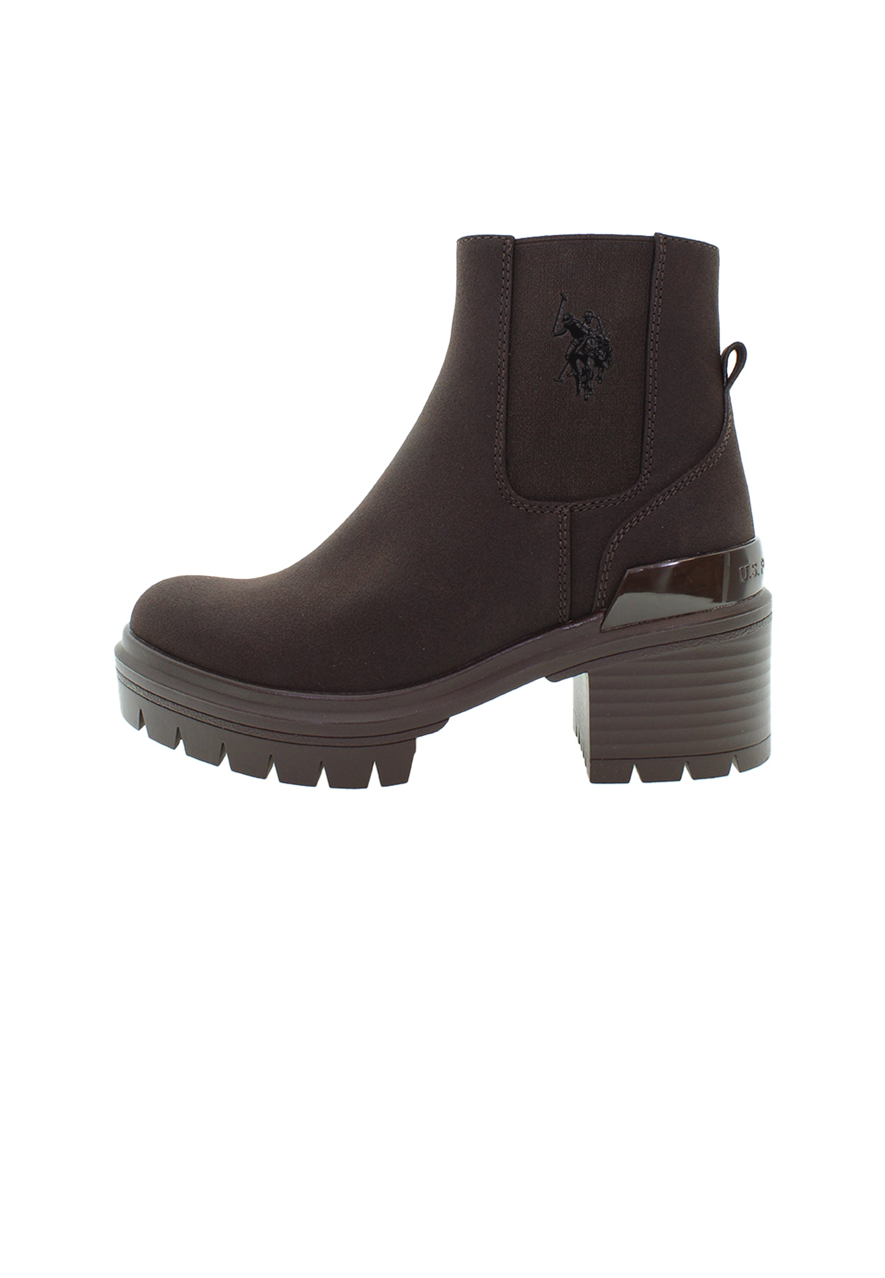 Stivaletto Haley con carrarmato e tacco