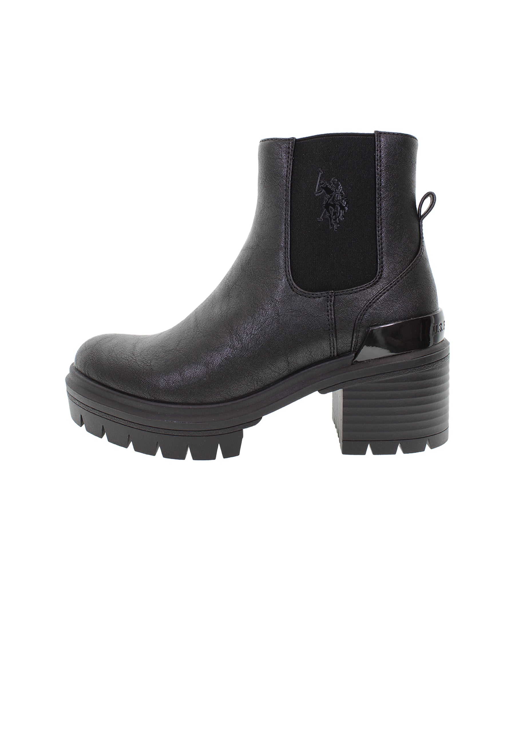 Stivaletto Haley con carrarmato e tacco