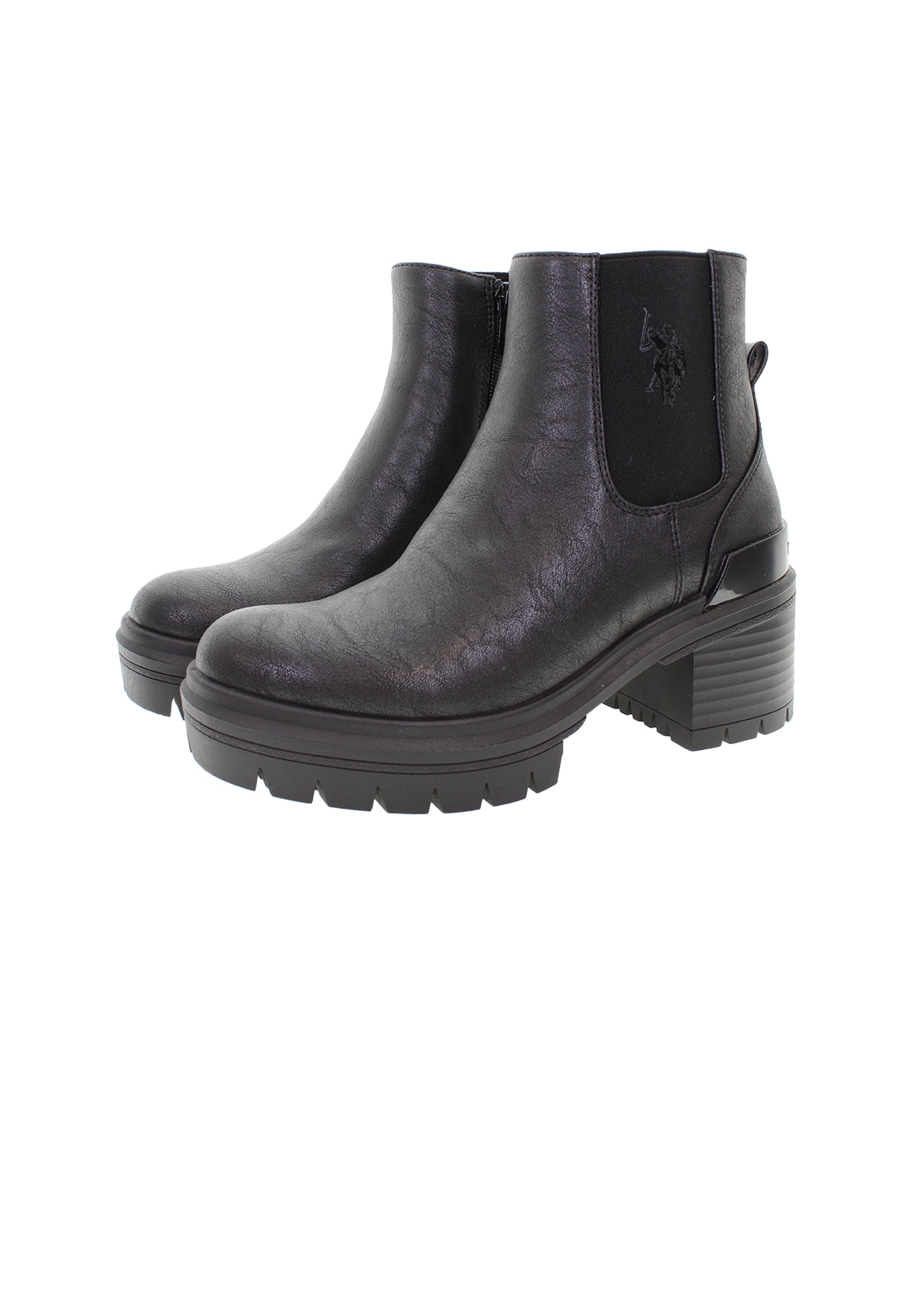 Stivaletto Haley con carrarmato e tacco