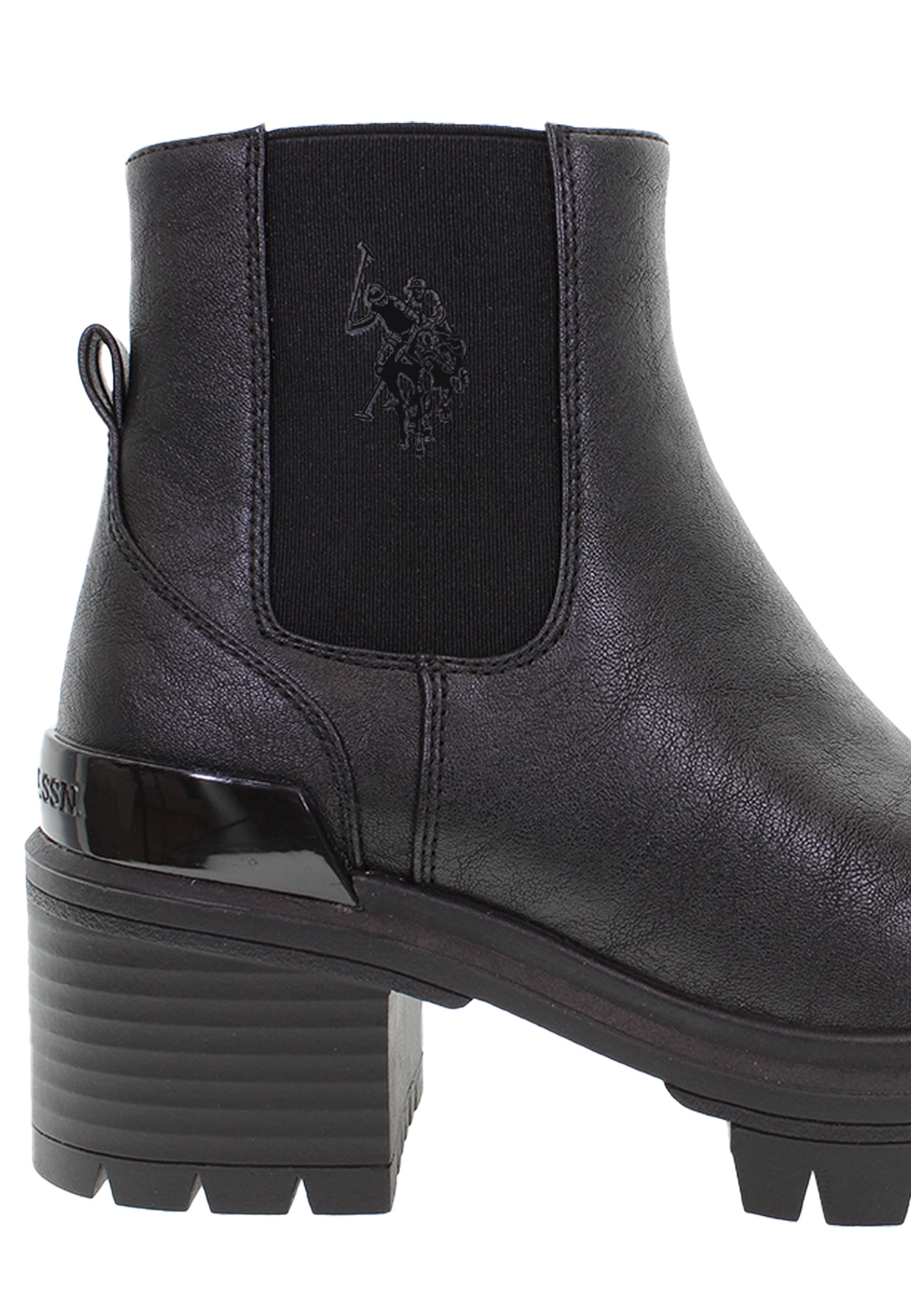 Stivaletto Haley con carrarmato e tacco