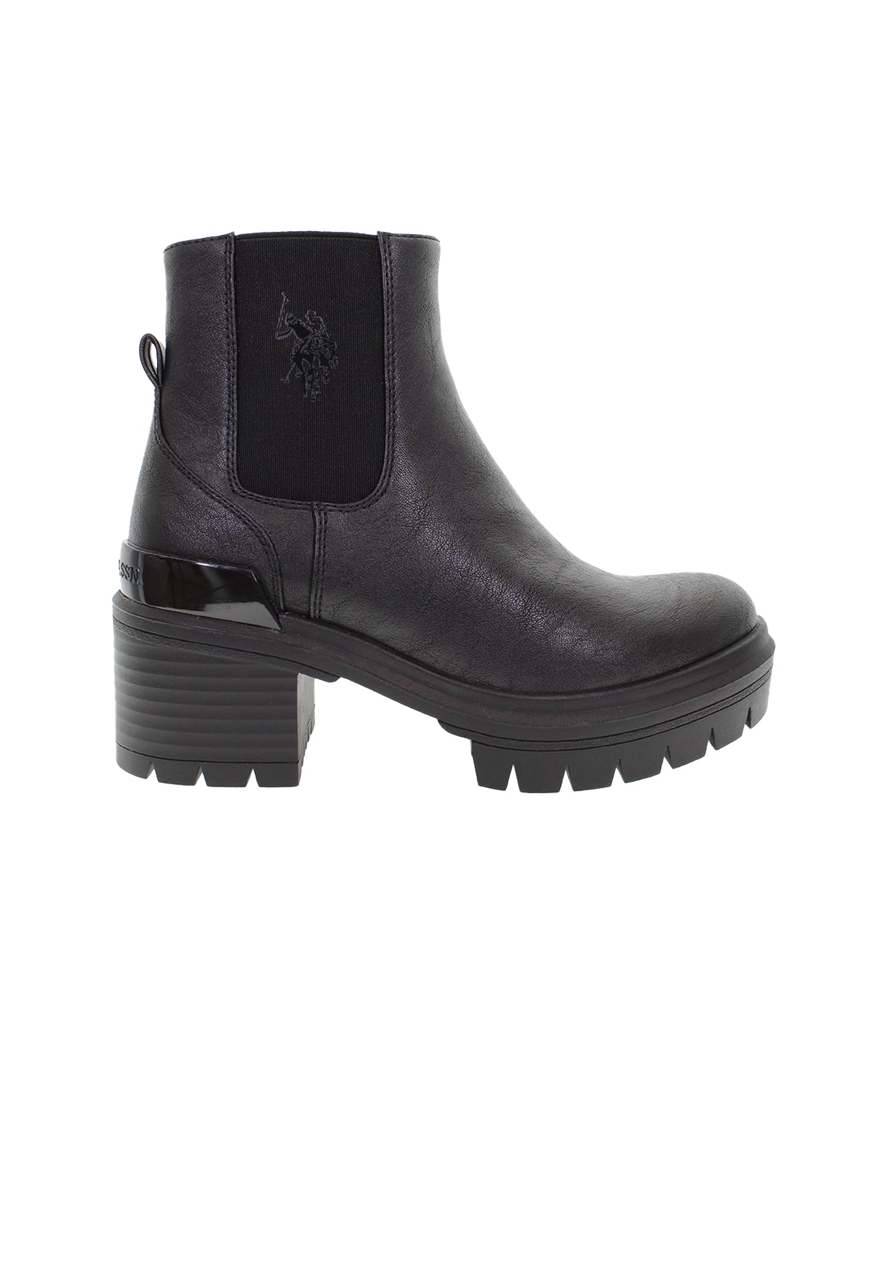 Stivaletto Haley con carrarmato e tacco