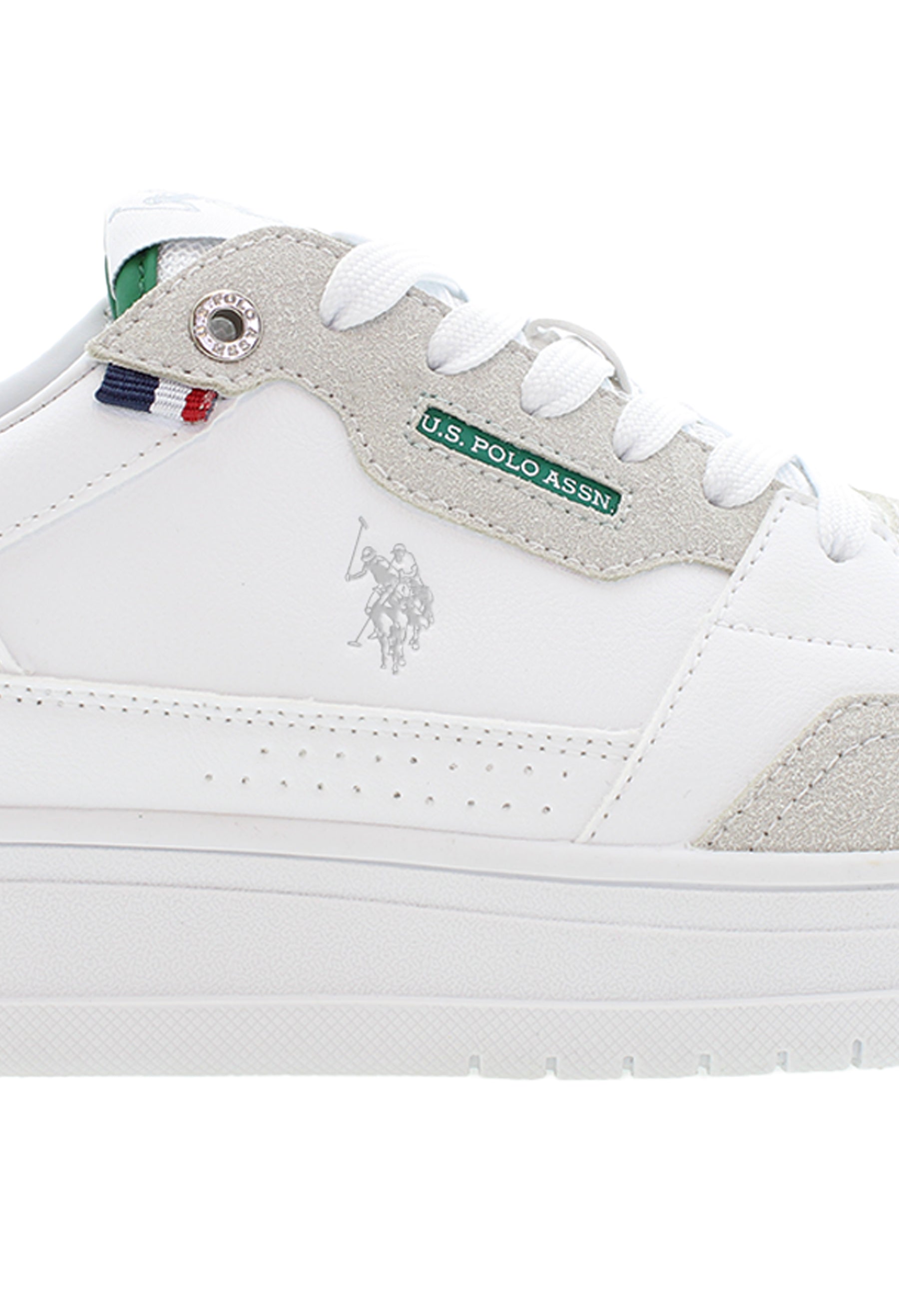 Sneaker da uomo in poliuretano mesh e suede U.S. Polo Assn.