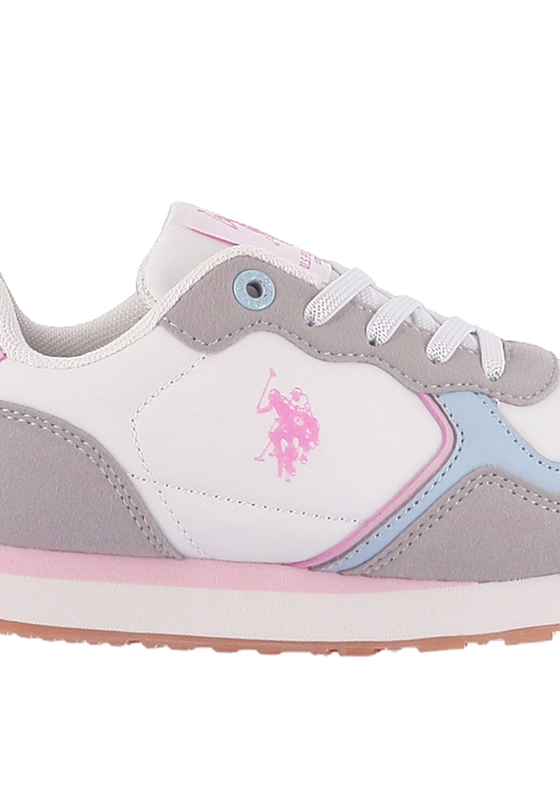 Sneaker Nobik da bambino con pannelli sagomati e dettagli a contrasto