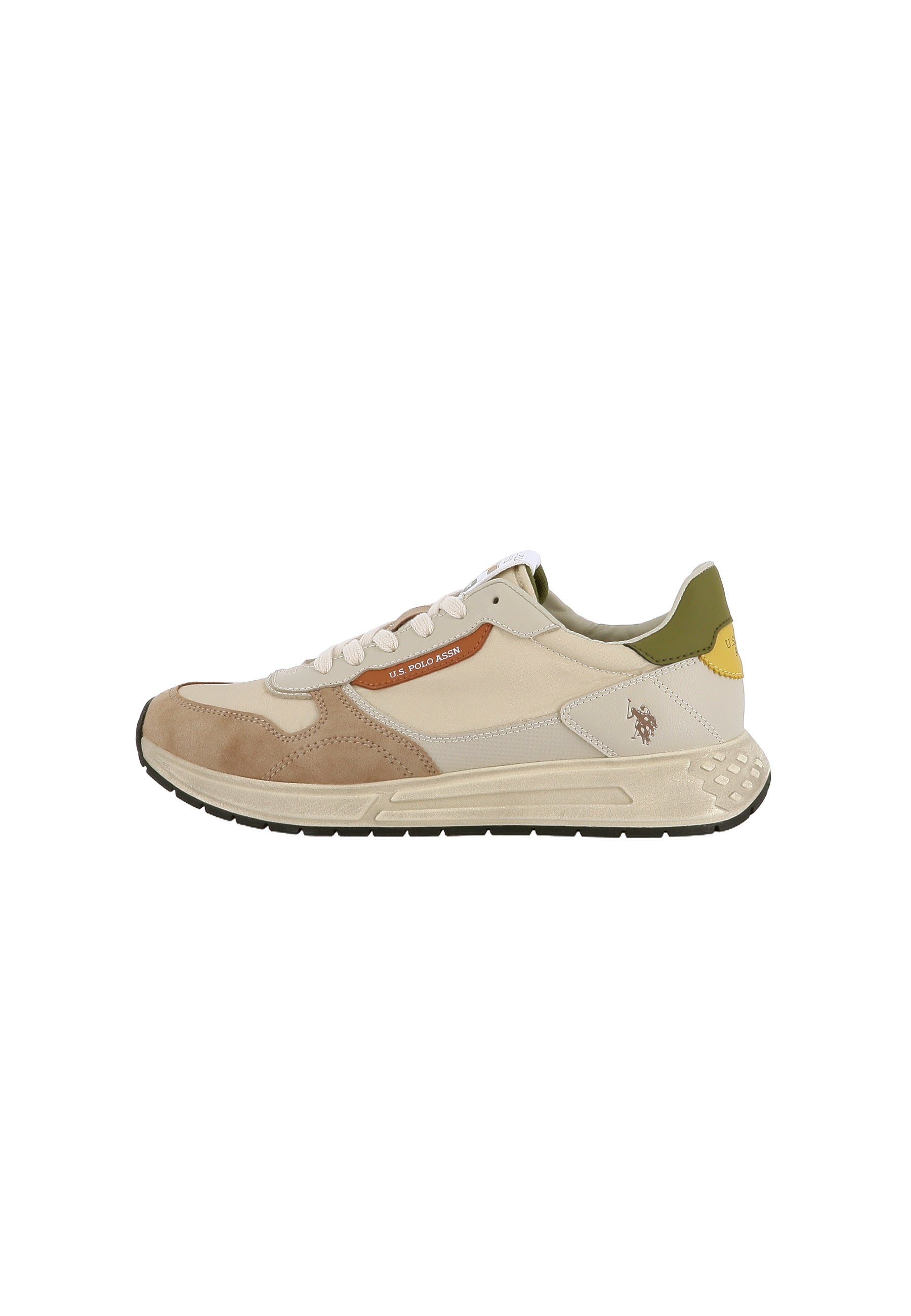 Sneaker Seneka da uomo con pannelli sovrapposti e suola sagomata