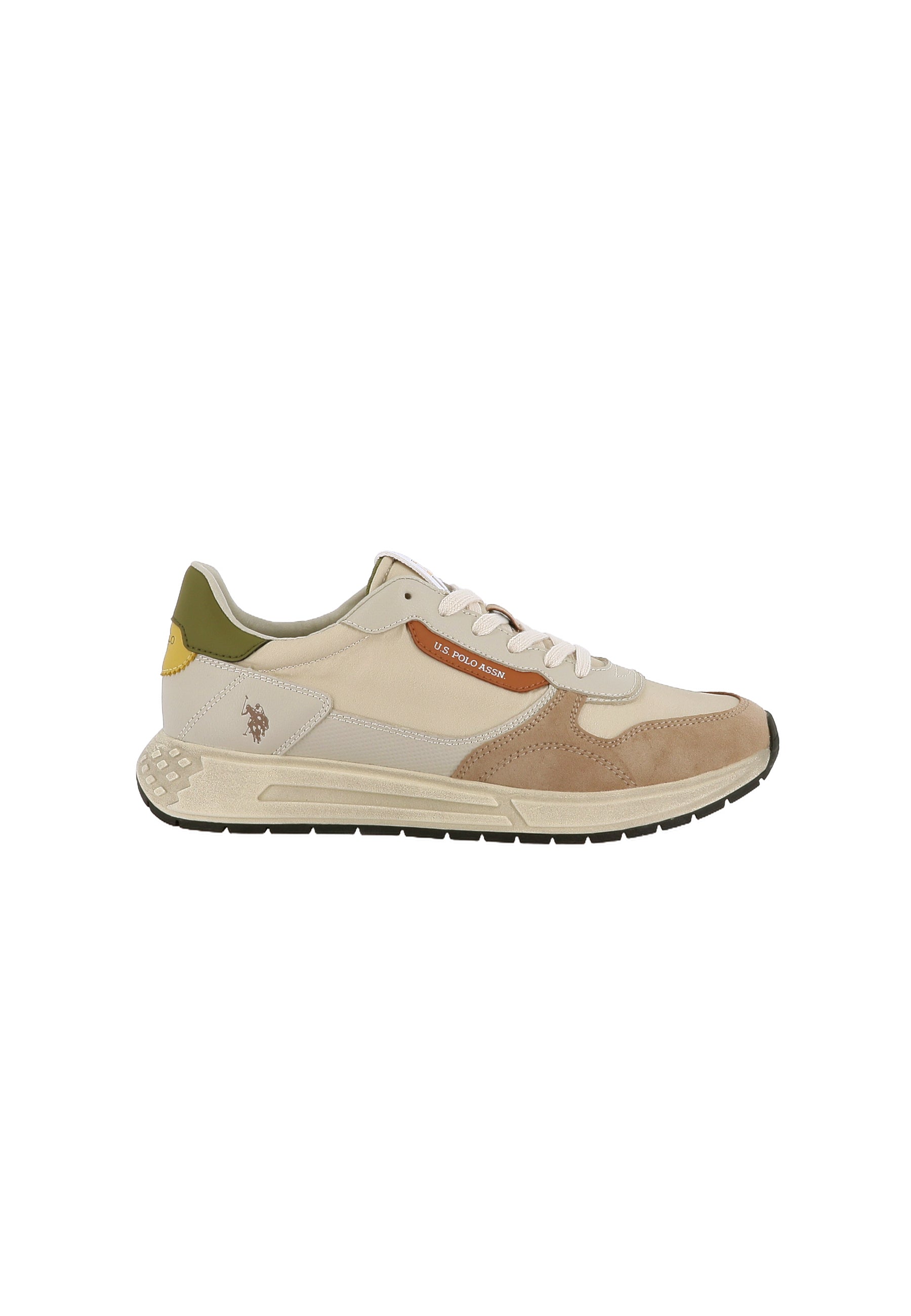 Sneaker Seneka da uomo con pannelli sovrapposti e suola sagomata