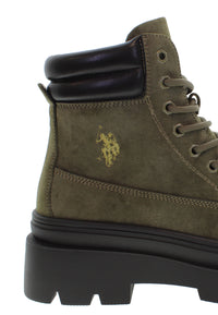 Stivaletto allacciato Shona da donna in suede