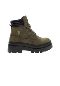 Stivaletto allacciato Shona da donna in suede