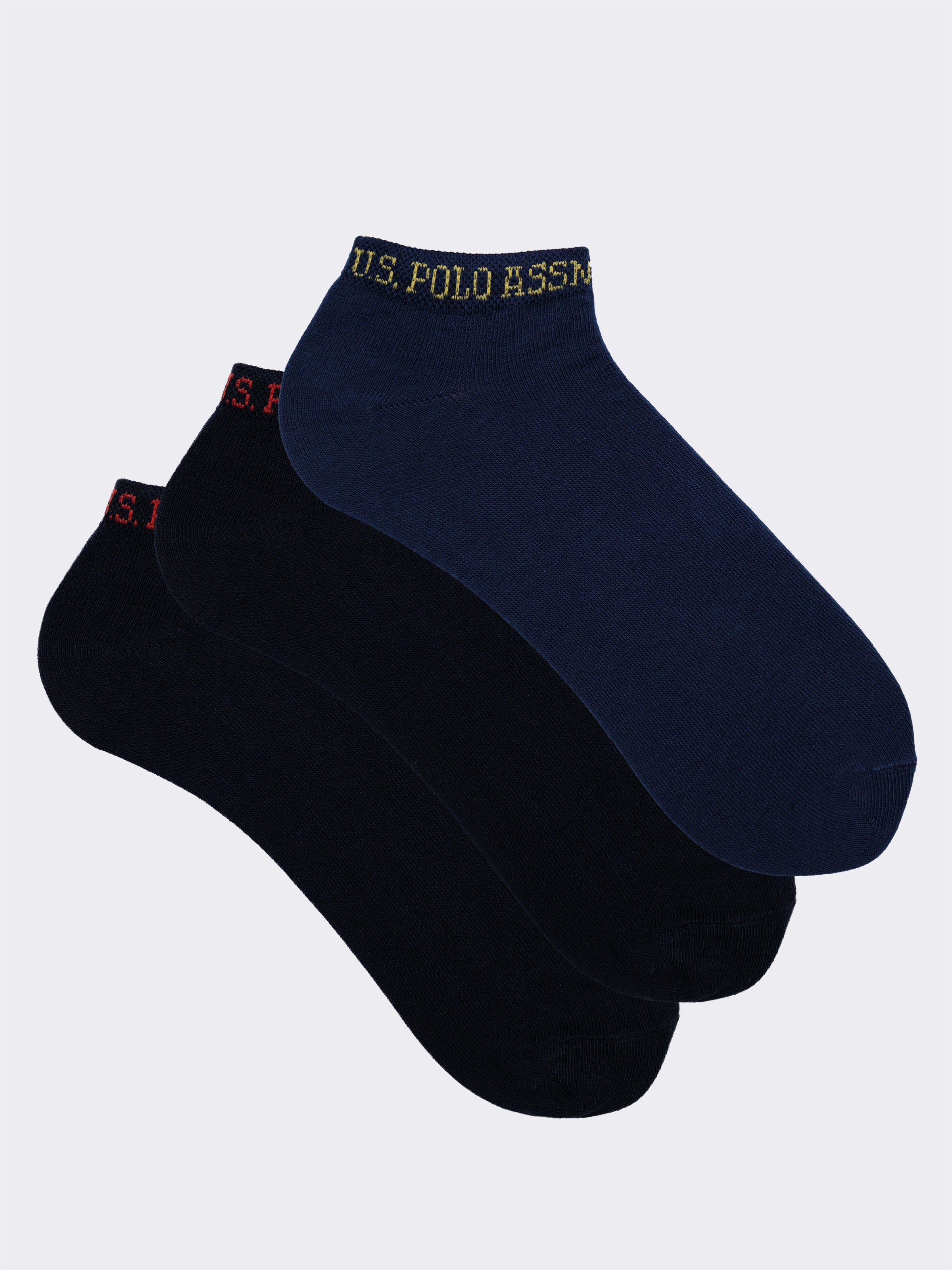 3 Paia calze pariscarpa in tinta unita