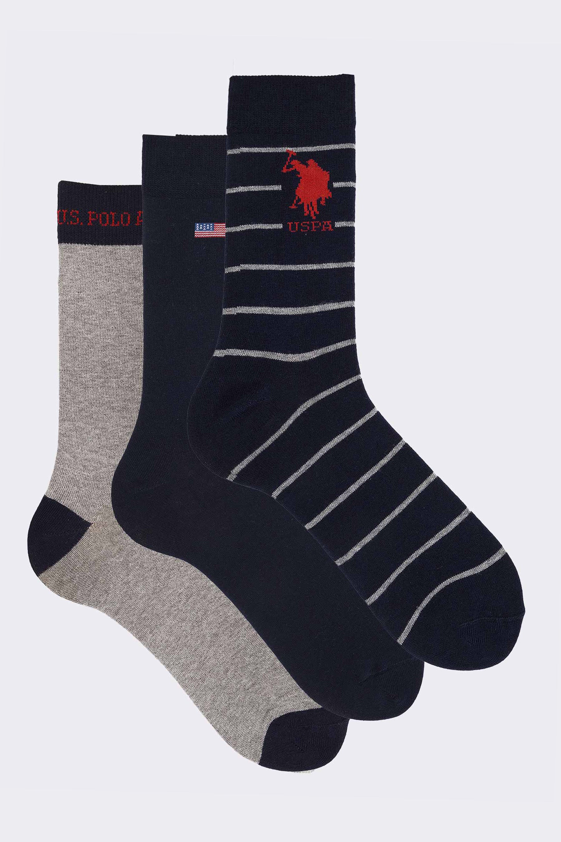 3 Paia mix calze a fantasia