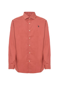 Camicia in cotone overdyed