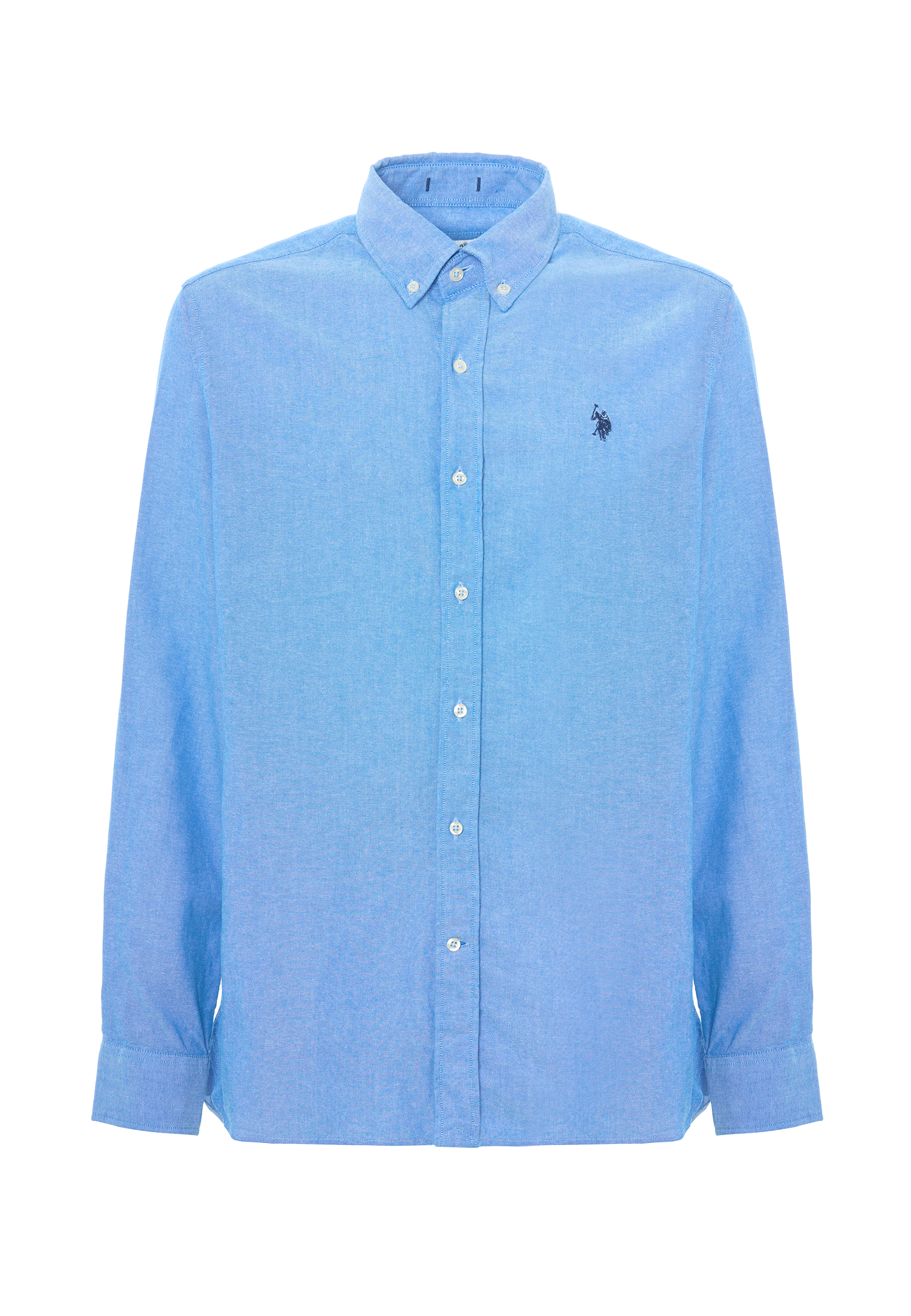 Camicia in cotone oxford slim fit con logo
