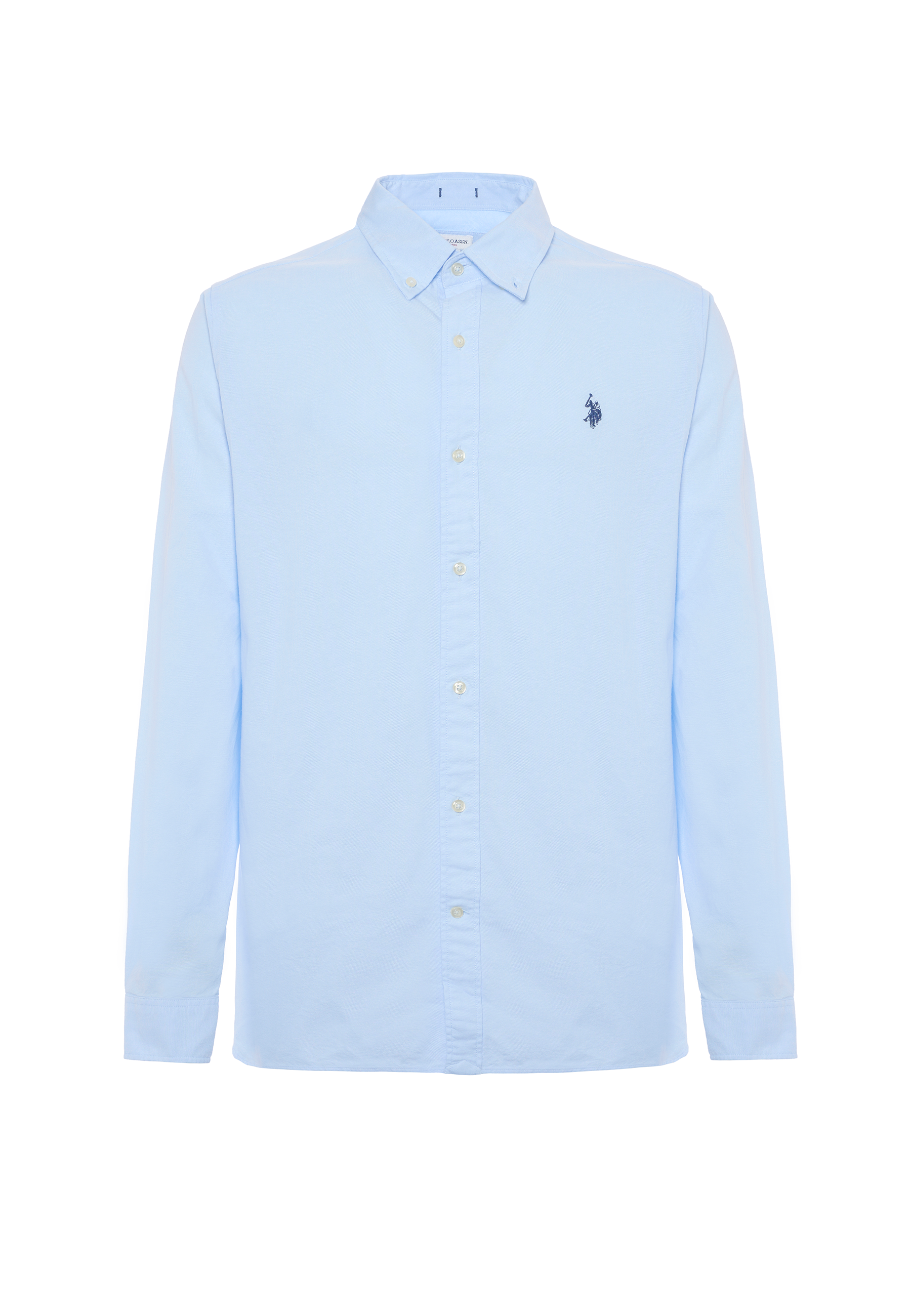 Camicia in cotone oxford slim fit con logo