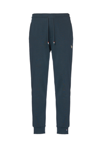 Pantalone sportivo in cotone stretch con logo