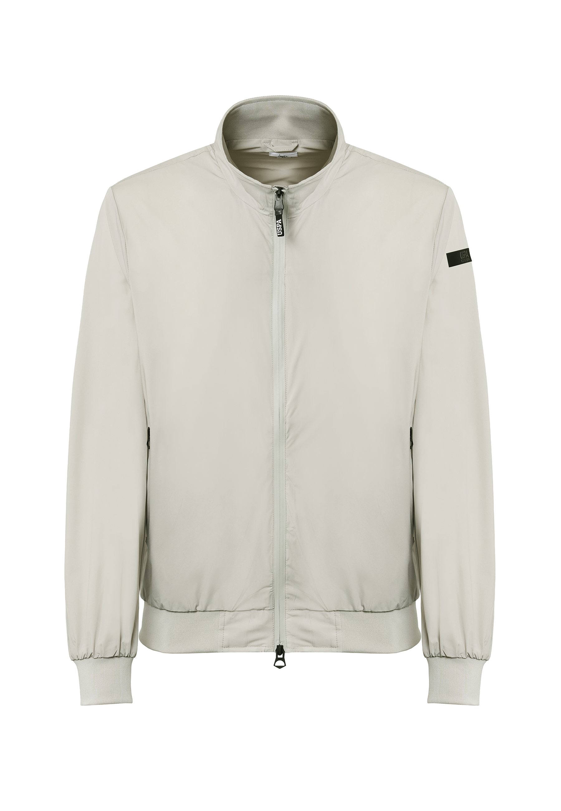 Giacca bomber in nylon stretch