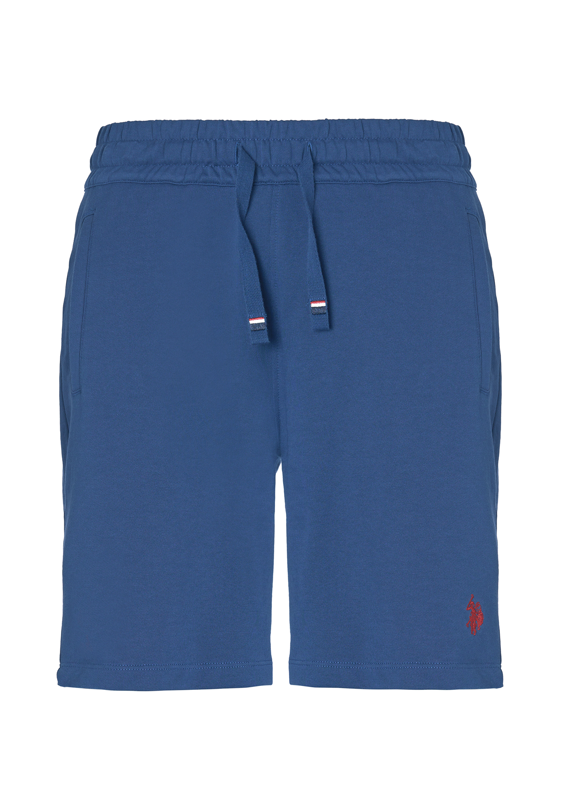 Pantaloni sportivi corti in cotone con logo