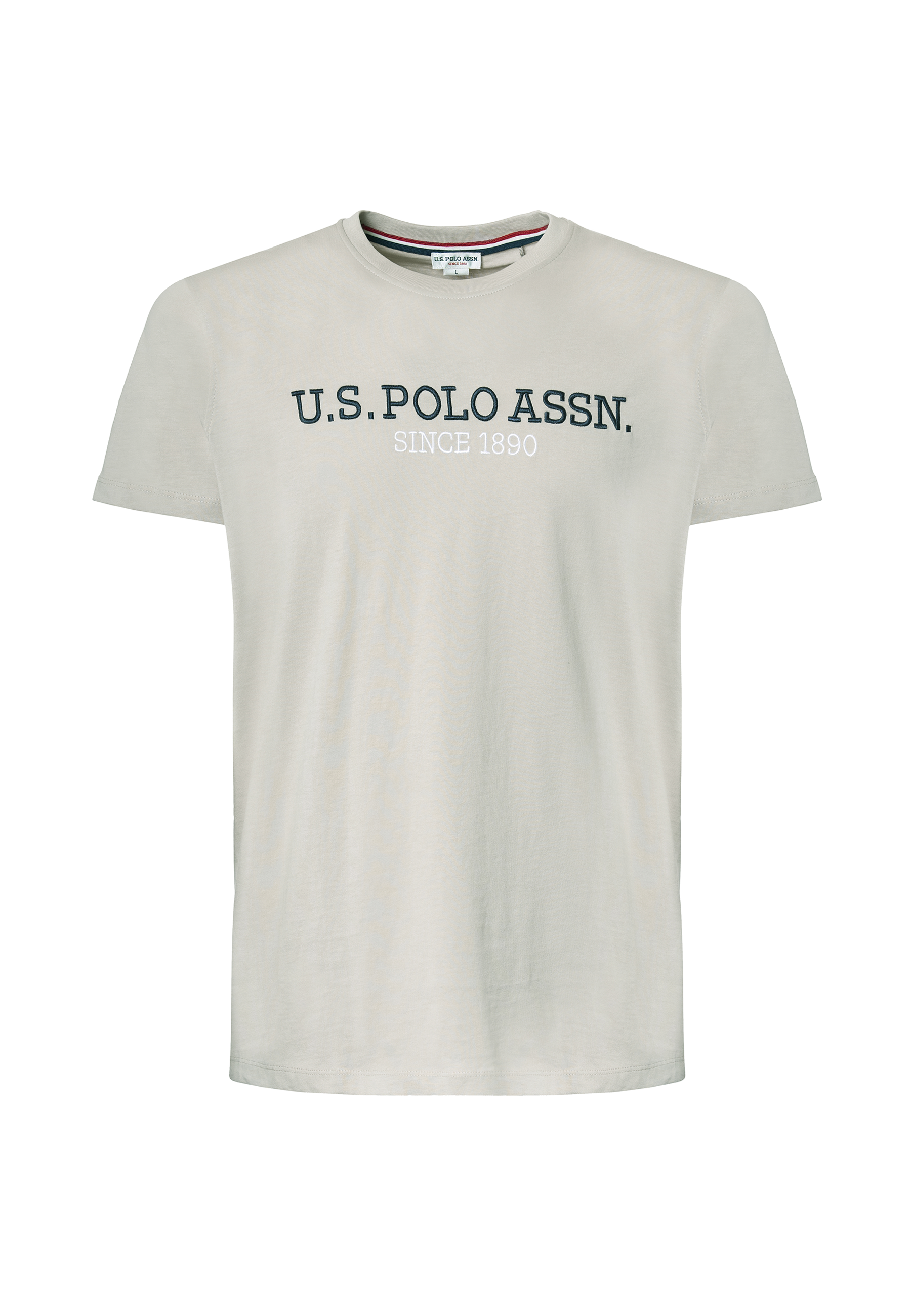 T-shirt a maniche corte in cotone con ricamo U.S. Polo Assn.
