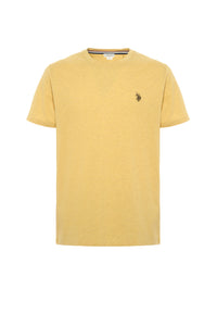 T-shirt a maniche corte in cotone melange premium quality con logo