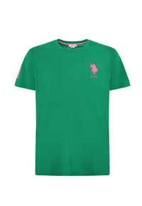 T-shirt a maniche corte in cotone con logo e numero