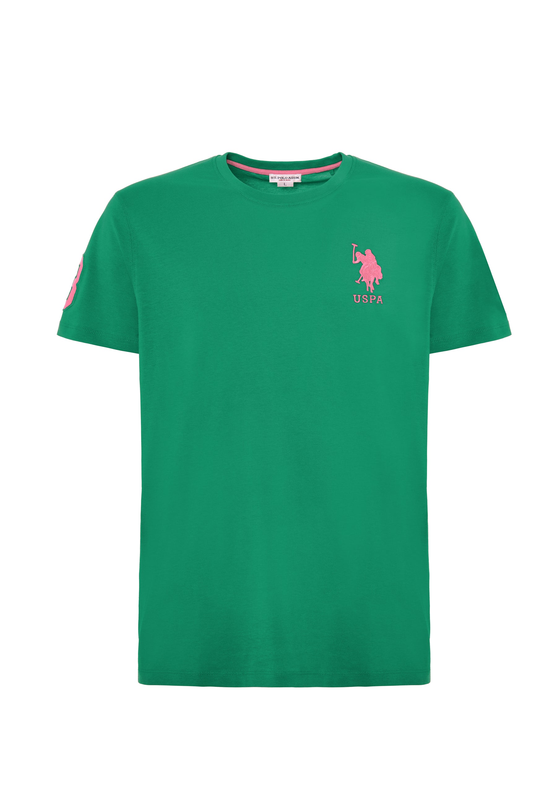 T-shirt a maniche corte in cotone con logo e numero