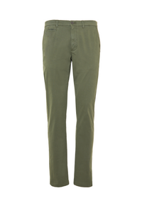 Pantalone chino in cotone twill stretch