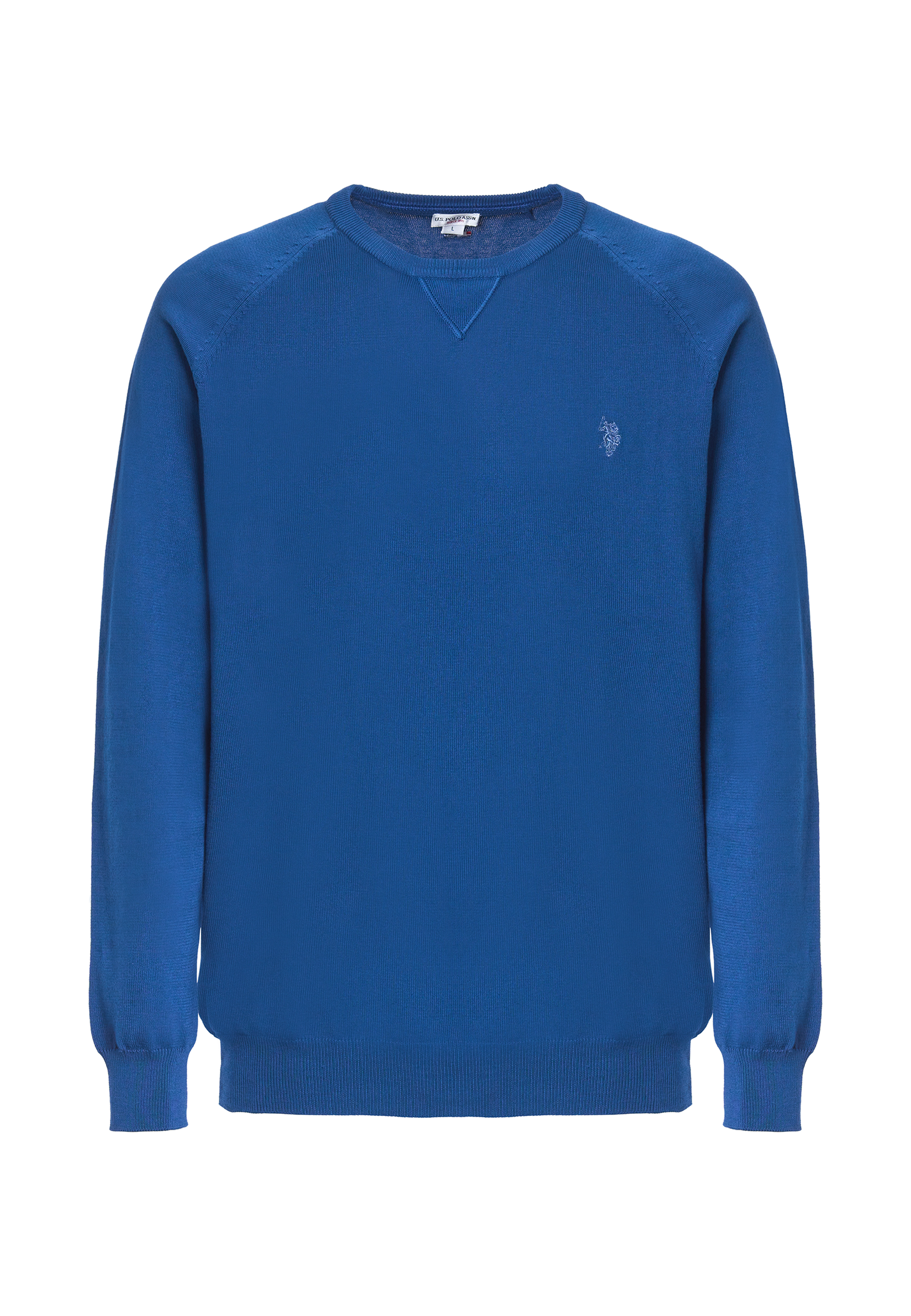 Maglia girocollo raglan in cotone