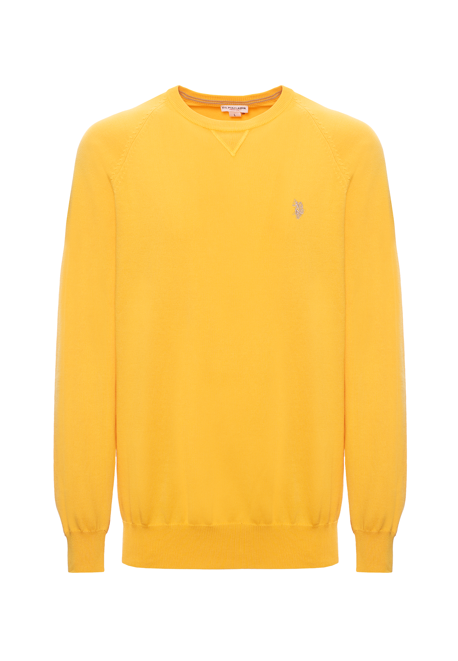 Maglia girocollo raglan in cotone