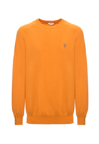 Maglia girocollo raglan in cotone