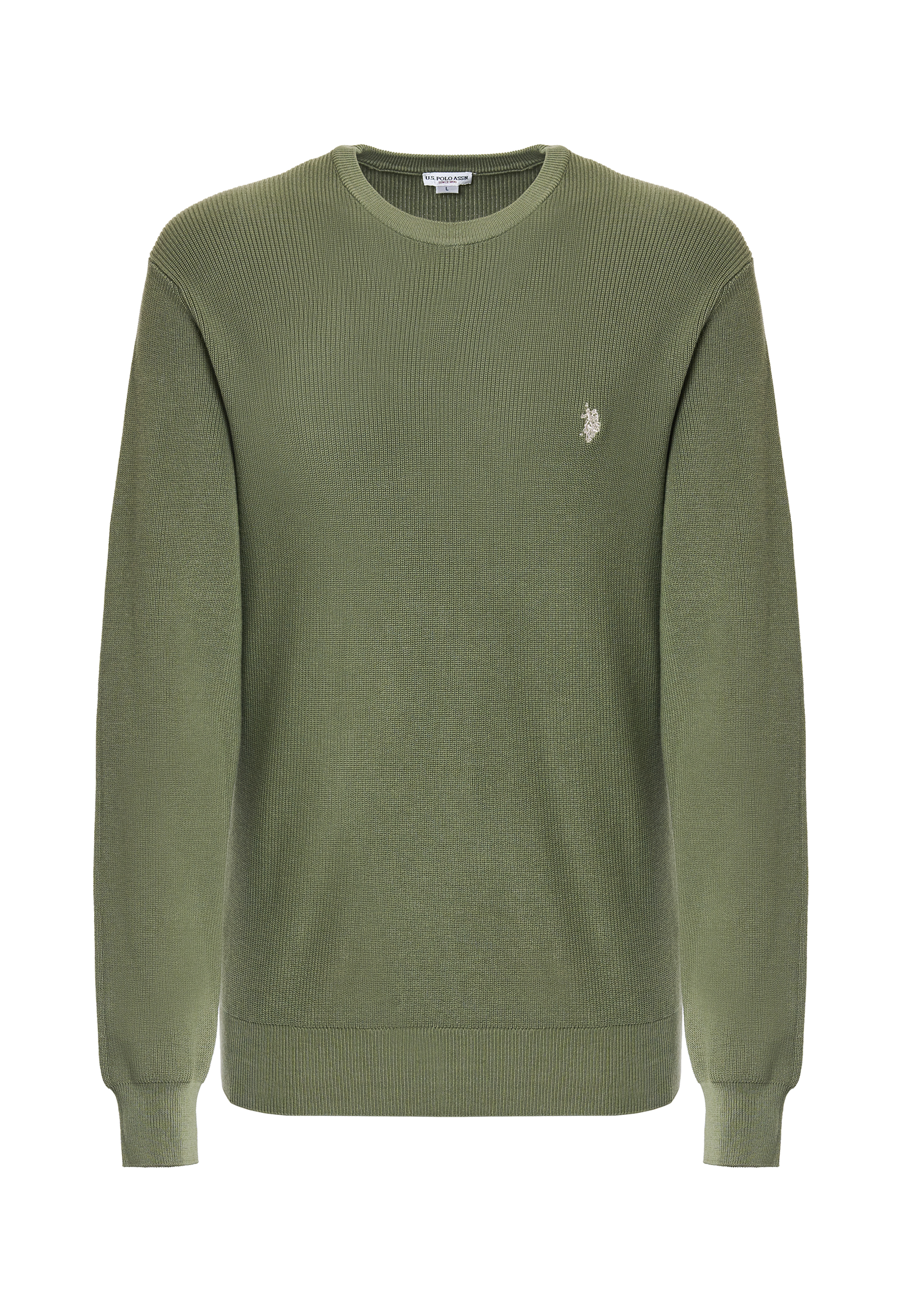 Maglia girocollo in cotone perlato premium quality