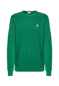 Maglia girocollo in cotone