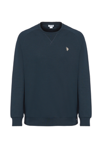 Felpa girocollo in cotone premium quality con logo