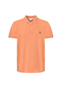 Polo shirt a maniche corte in cotone piquet